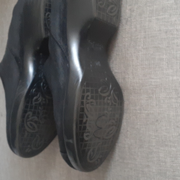 Dansko black suede slipon  loafers shoes sz 9.5 - Picture 7 of 13